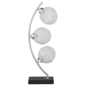 Mcdougal - Spherical Table Lamp With LED Lighting - Black