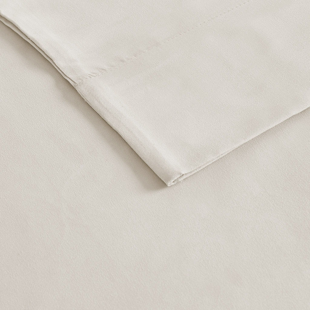All Season Moisture Wicking Lightweight Sheet Set Comfortable - Ivory