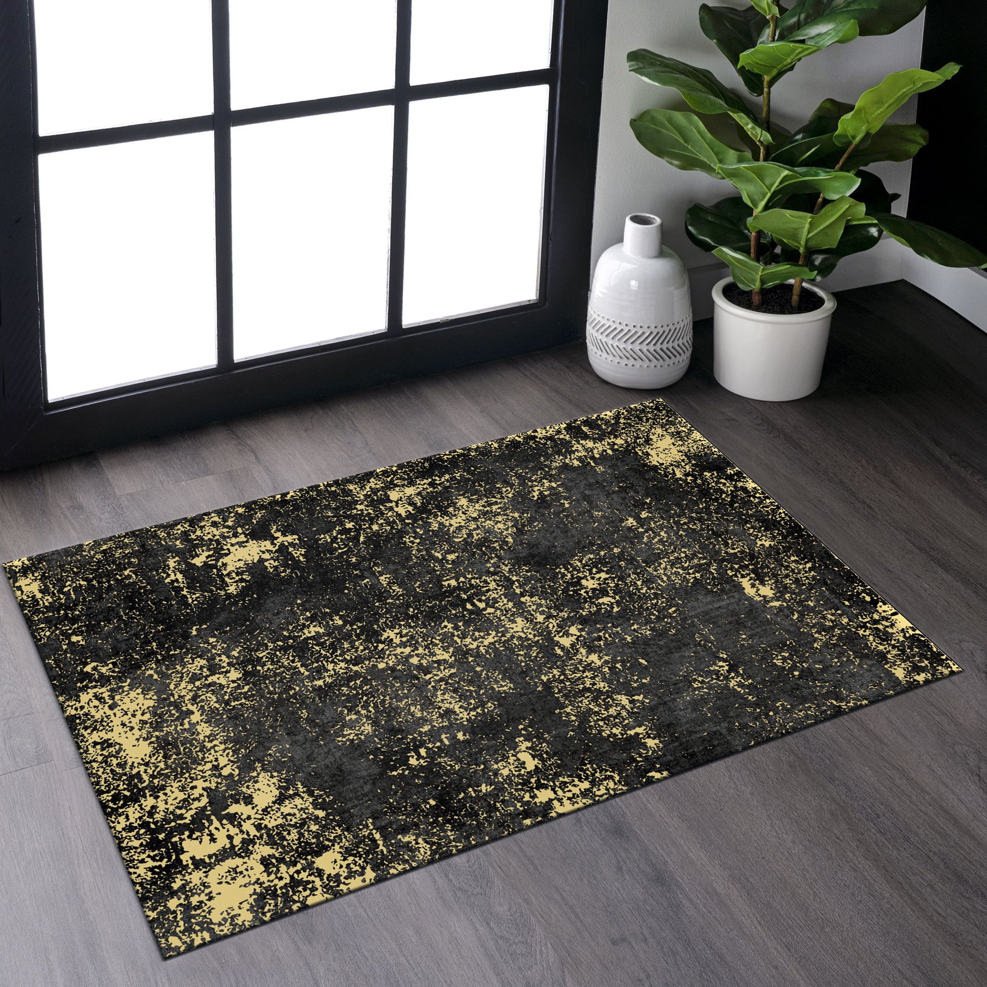 Maval - Machine Washable Area Rug