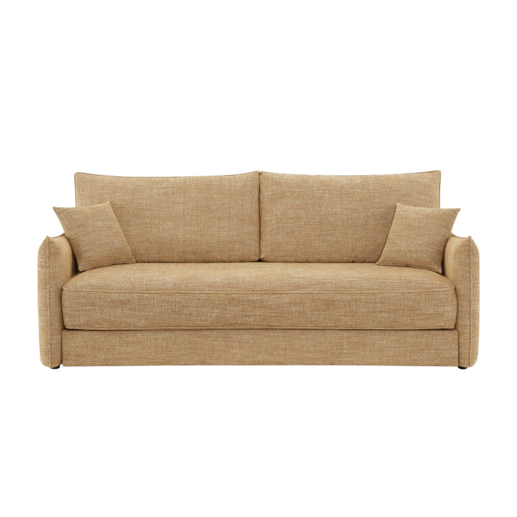 Cadie - Sofa With 2 Pillows - Mocha