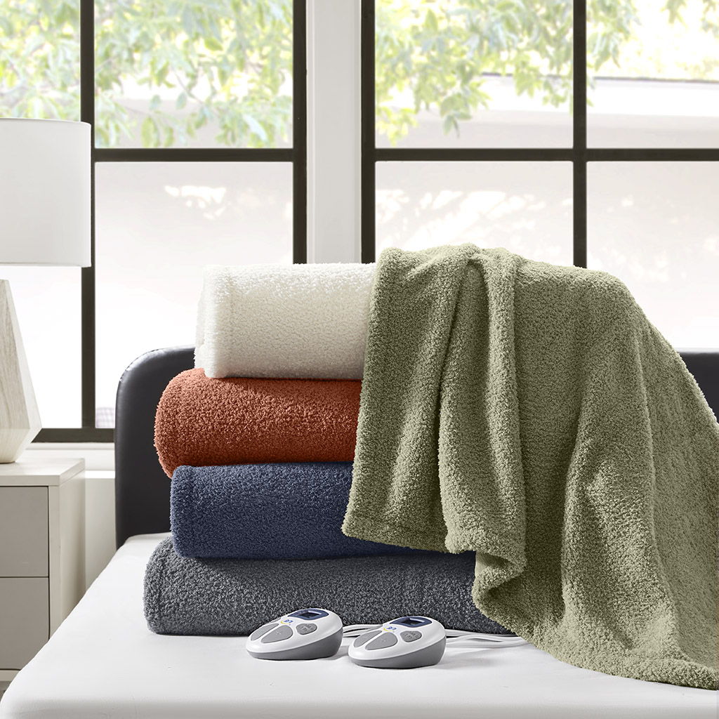 Dream Soft Heated - Twin Blanket - Ivory