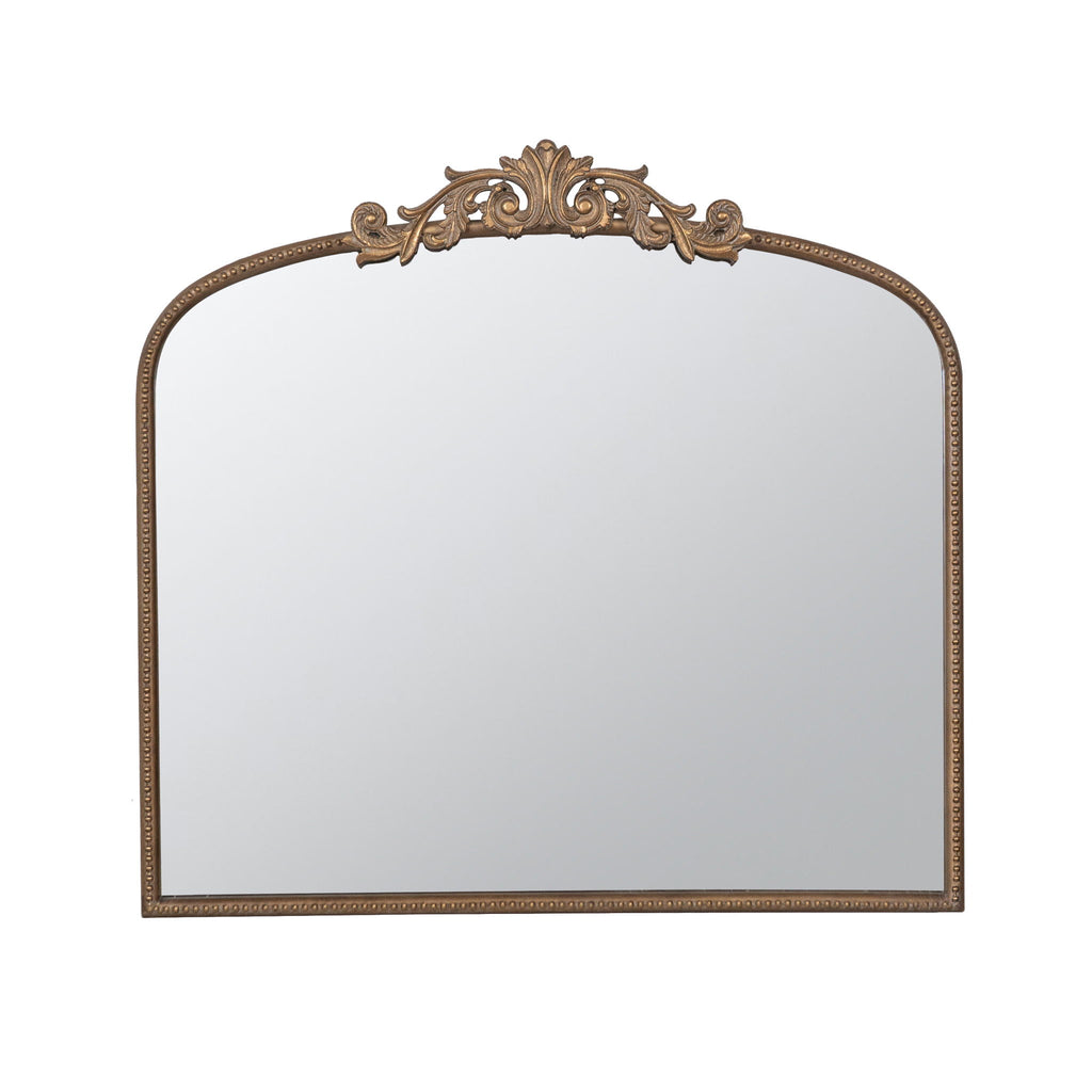 Arch Mirror, Baroque Inspired Wall Decor For Bathroom, Bedroom, Living Room