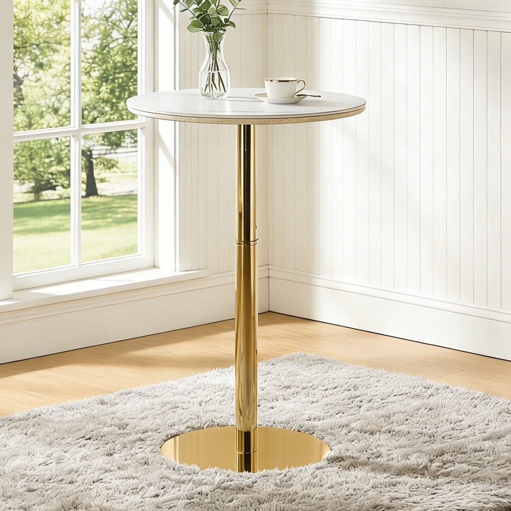 Contemporary Circular Bar Table