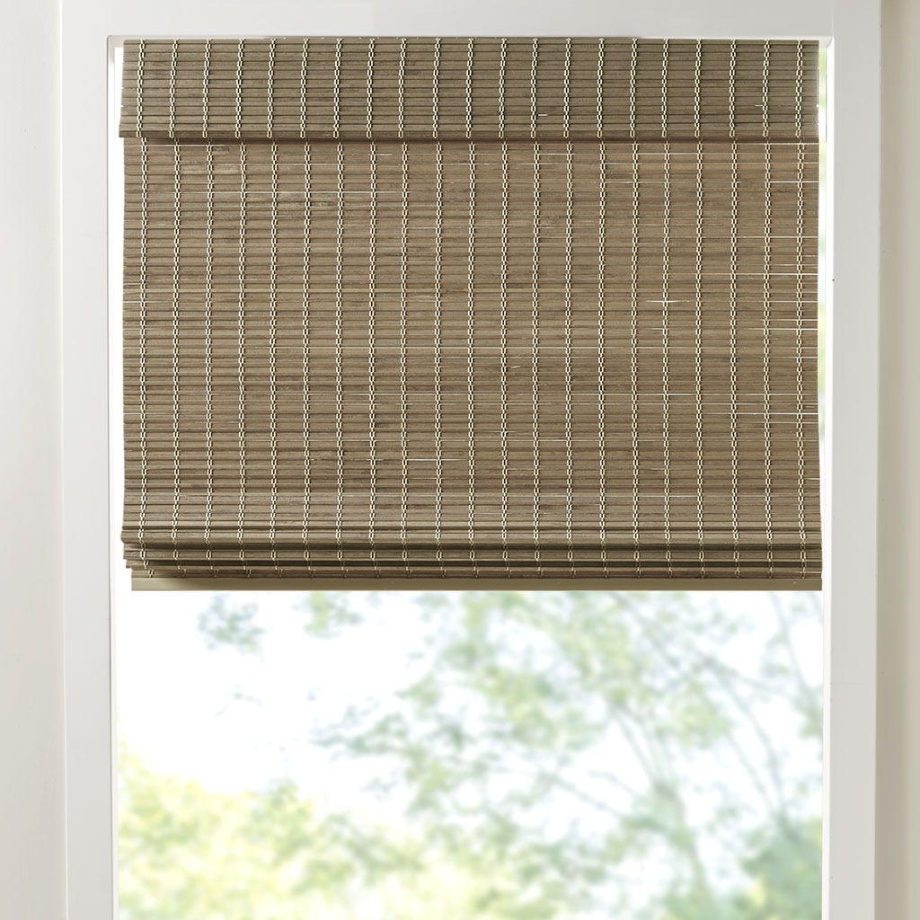 Eastfield - Light Filtering Roman Shade - Natural Ash