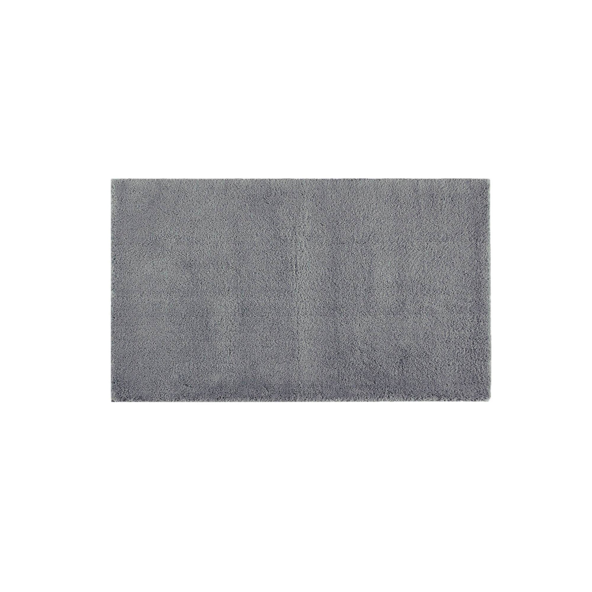 Marshmallow - 20" x 24" Contour Bath Rug - Gray