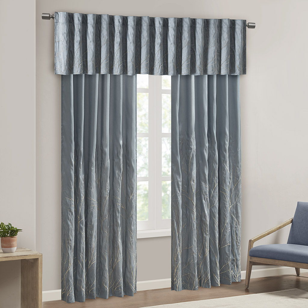 Andora - Window Curtain - Blue