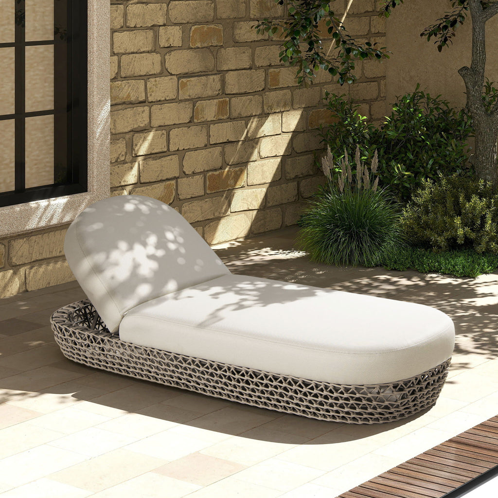 Willow - Sunbrella Upholstered Patio Lounger