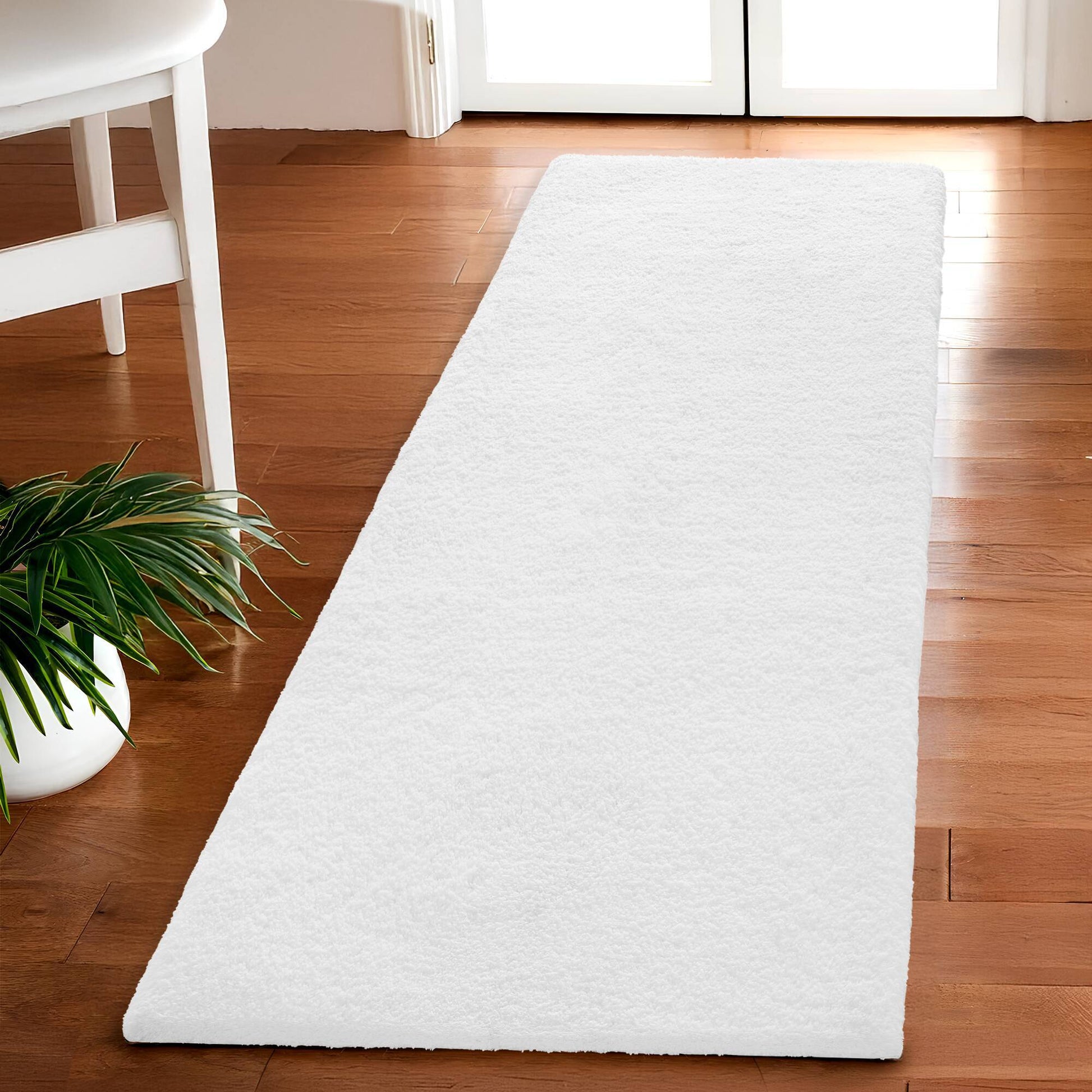 Marshmallow - 24" x 40" Bath Rug - White