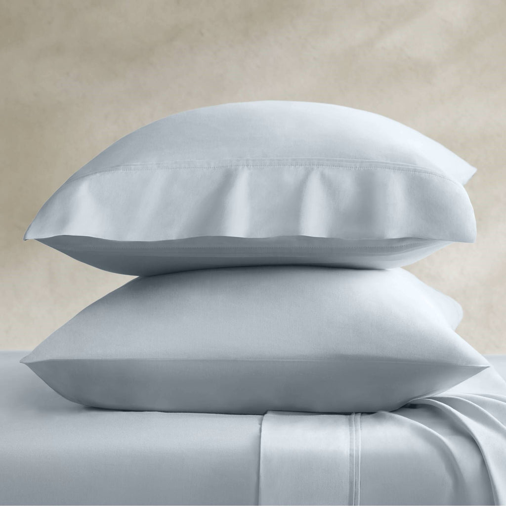 King Sateen Pillowcase Set - Blue