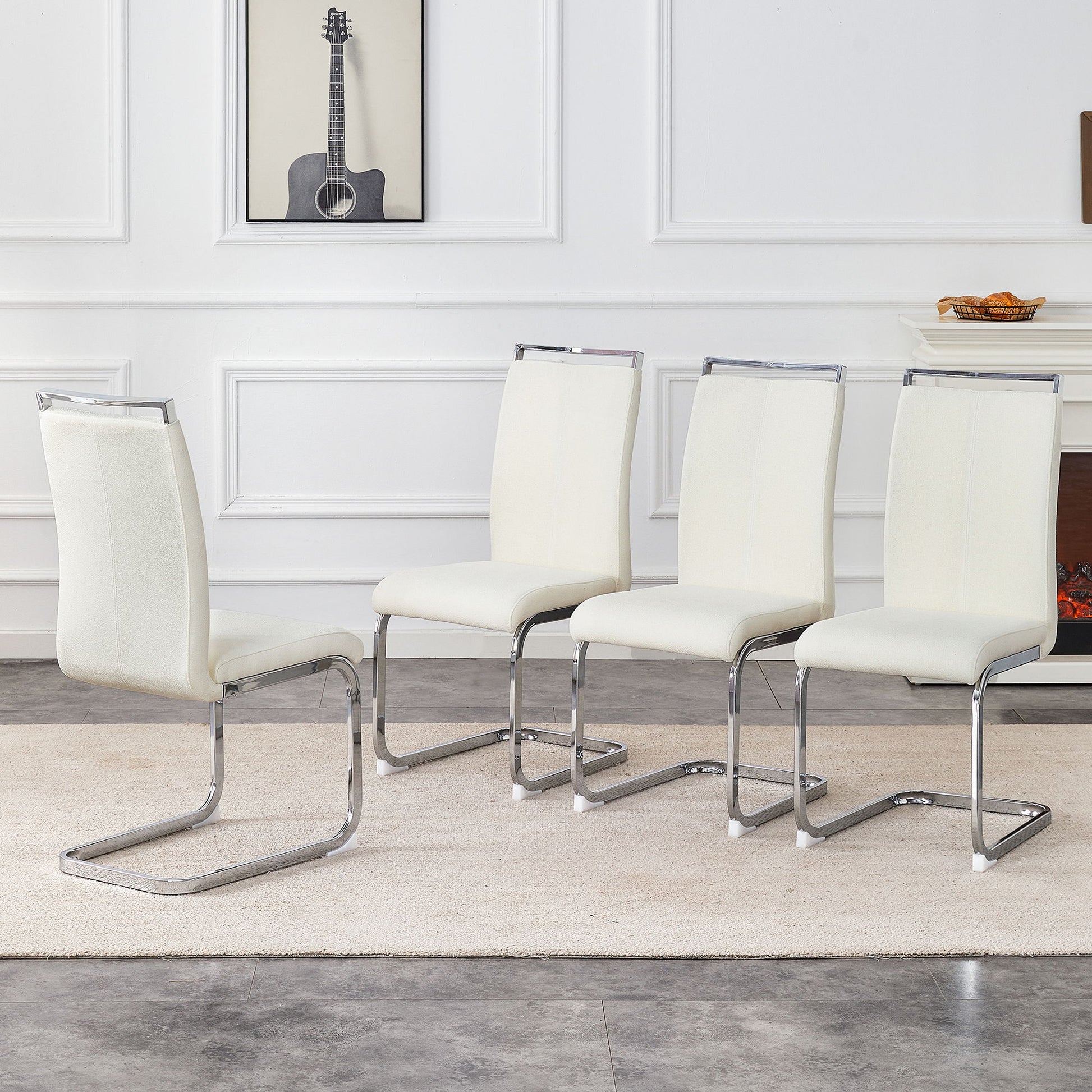 Dining Chairs With Ergonomic Backrest
