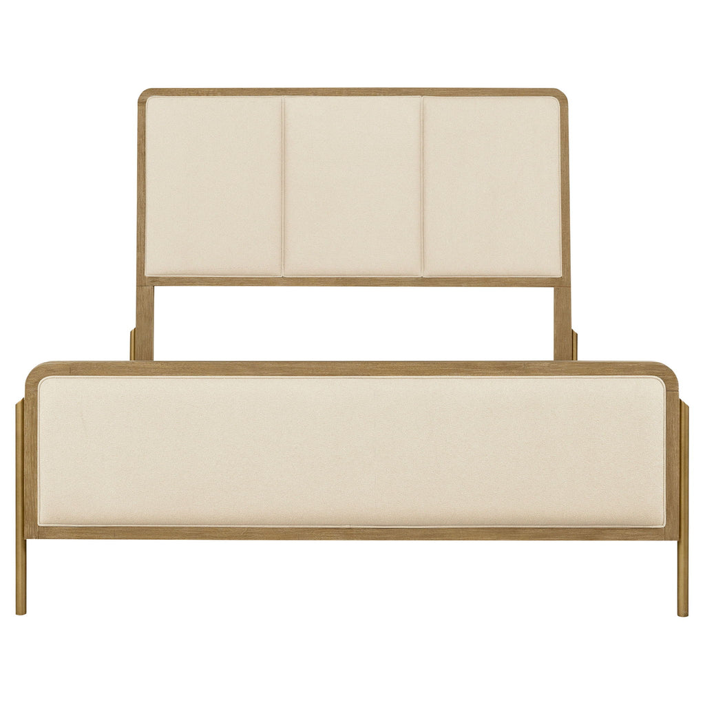 Benson - Eastern King Panel Bed - Sand