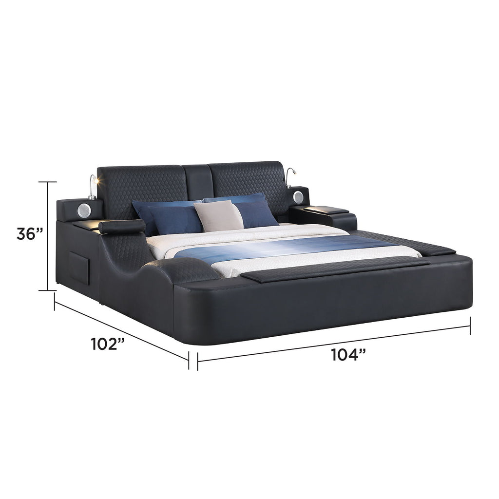 Zoya - Smart Multifunctional Massager Bed