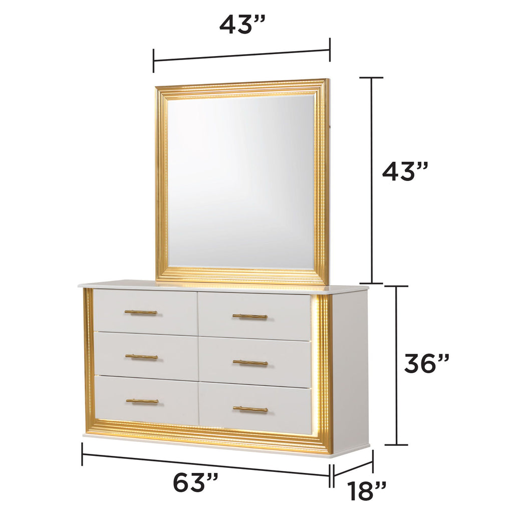 Obsession - Bedroom Set & LED