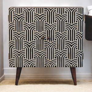 Edessa Bone Inlay Cabinet