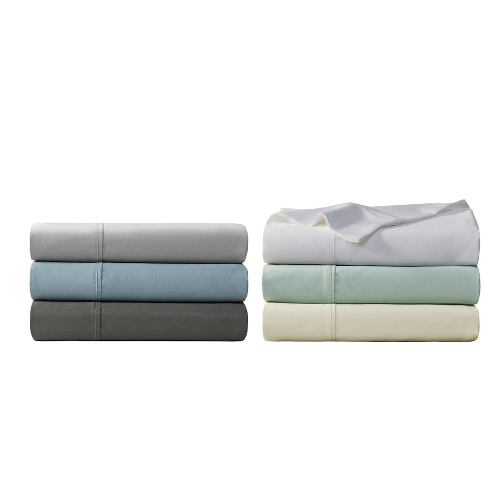 1000 Thread Count - Full HeiQ Smart Temperature Blend 4 Piece Sheet Set - Charcoal
