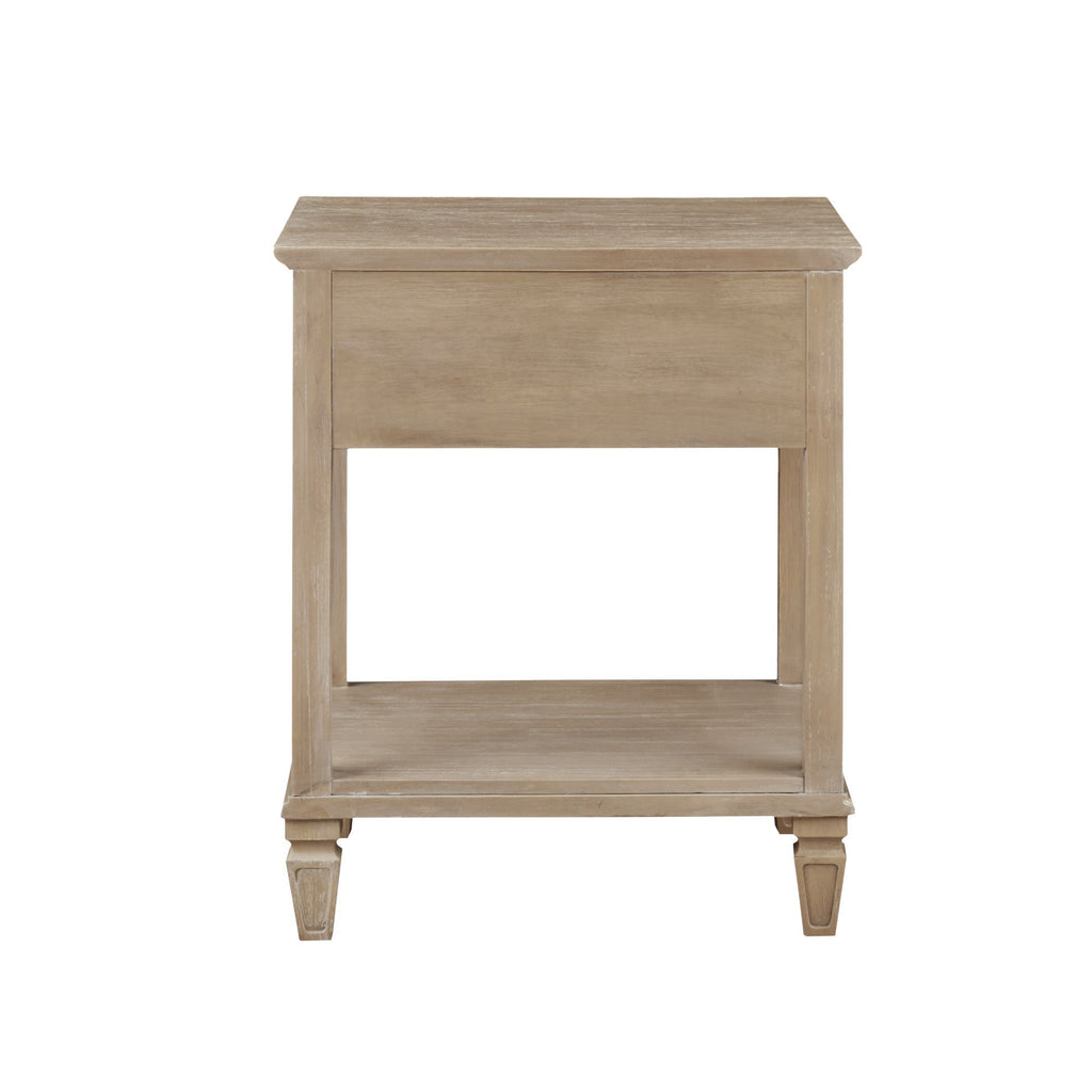 Victoria - Bedside Table - Light Natural
