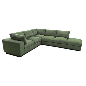 Reversible Modular Sectional Sofa With Custom Configuration
