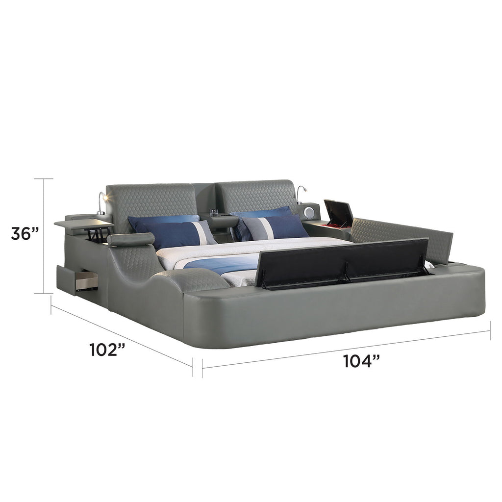 Zoya - Smart Multifunctional Massager Bed