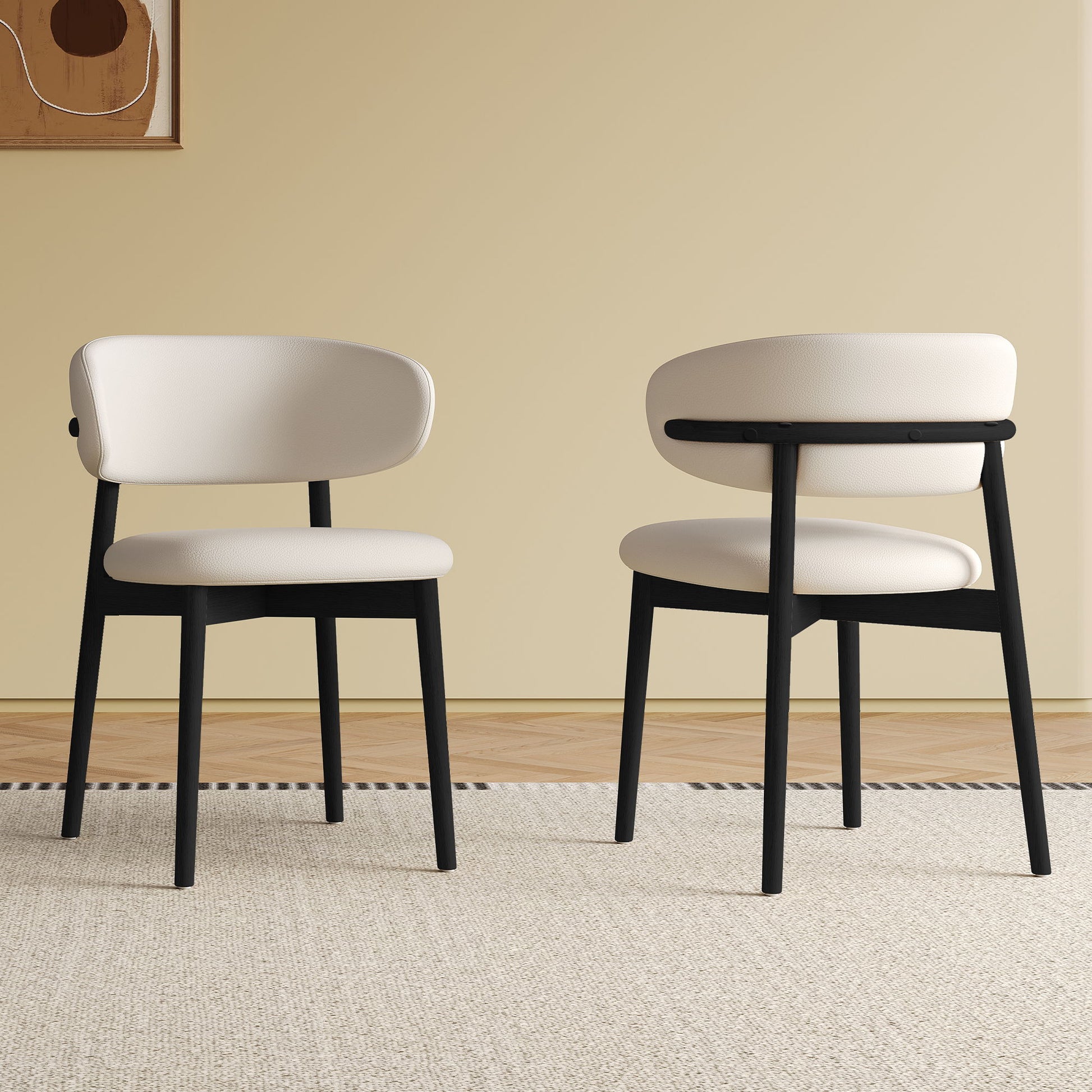 Mid-Century Modern Dining Chair (Set of 2)