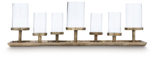 Wallmond - Candle Holder - Antique Brass Finish