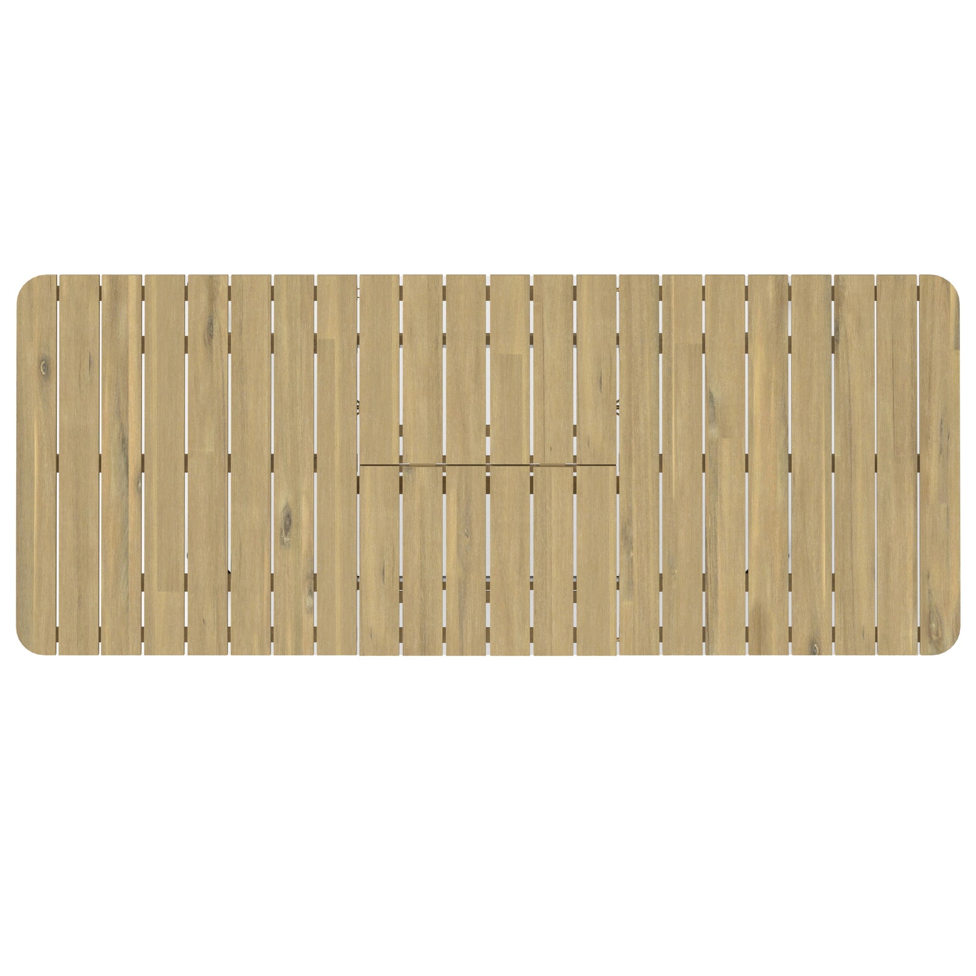 Beachside - Outdoor Extendable Dining Table - Light Teak