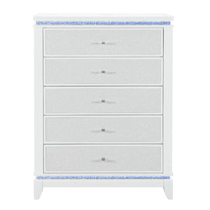 Adalid - Chest With LED Lighting - White