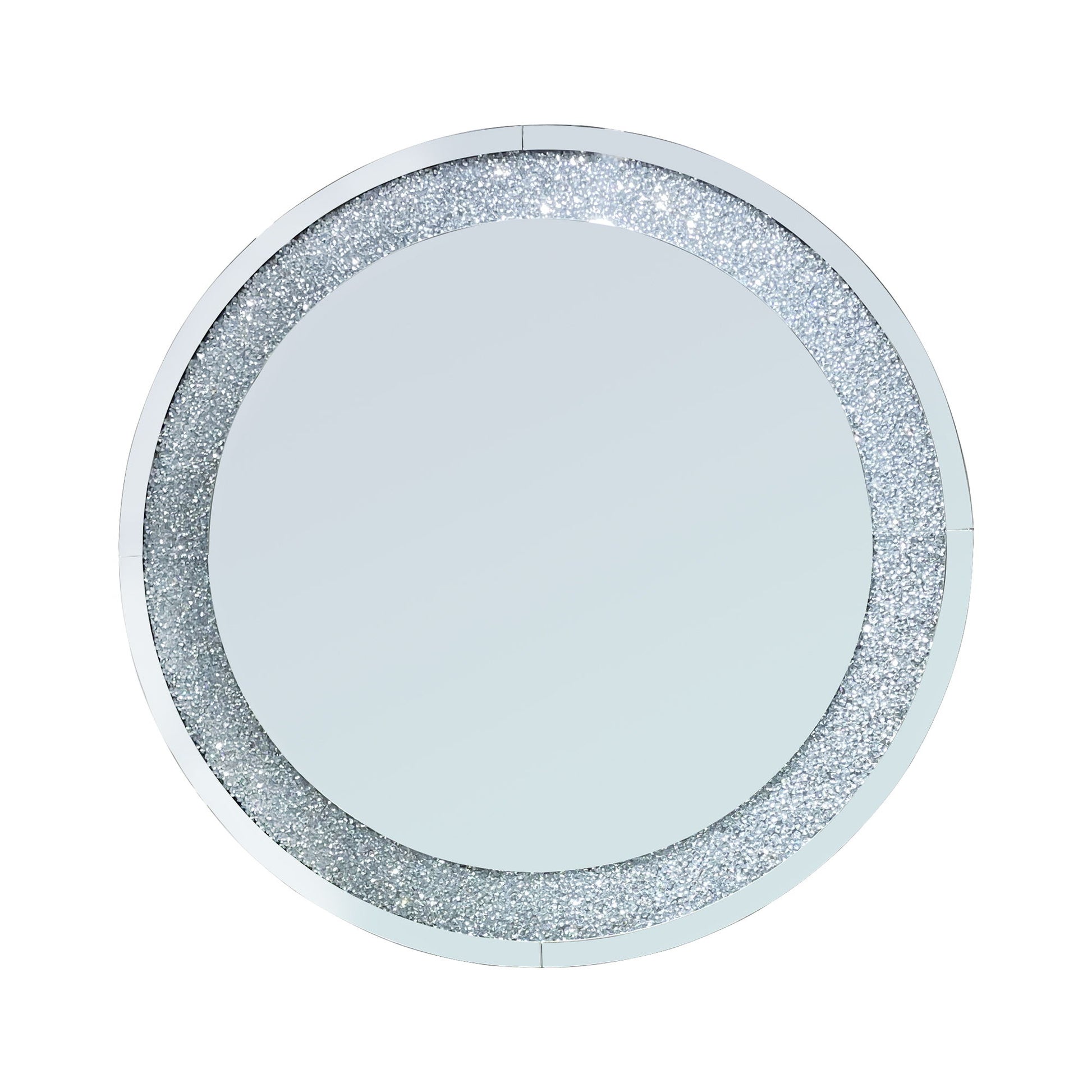 Round Wall Mirror - Silver