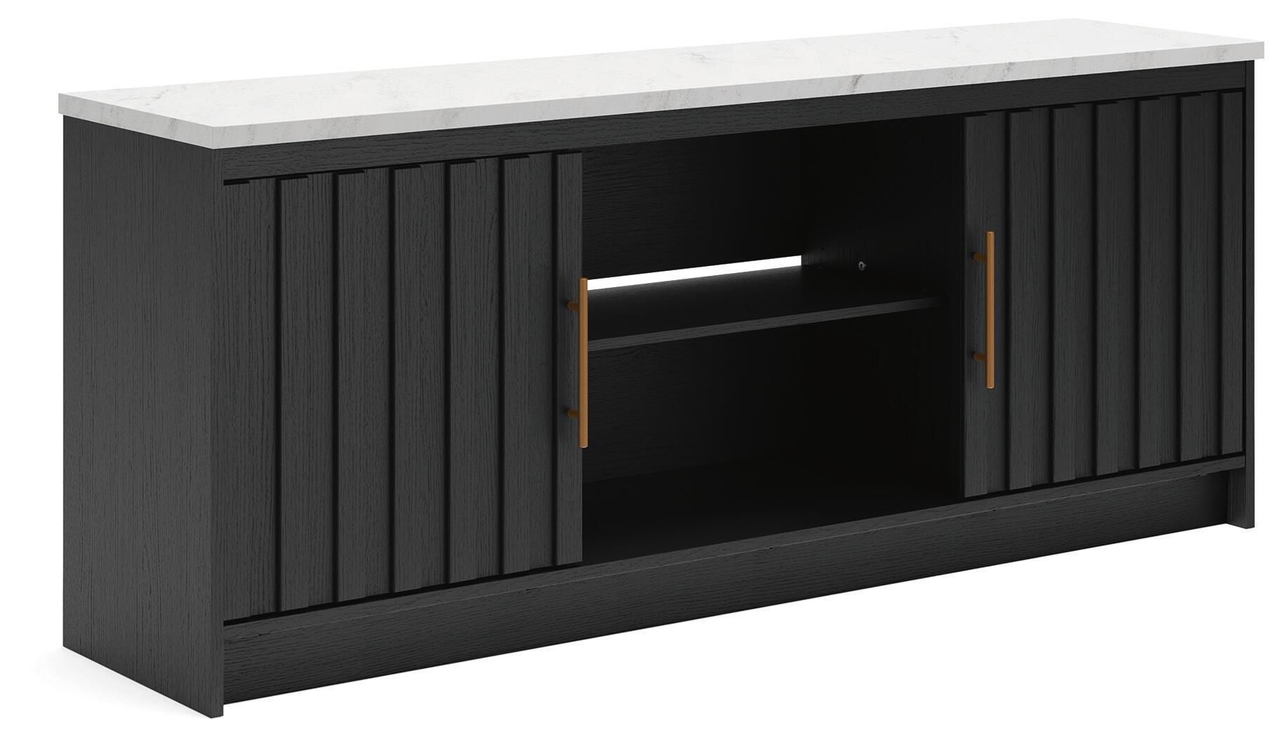 Cadmori - TV Stand With Fireplace Option
